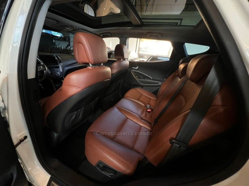 HYUNDAI SANTA FÉ 3.5 MPFI GLS 7 LUGARES V6 24V 285CV 2015/2015 AUTOGRIF MOTORS CAMPO BOM / Carros no Vale