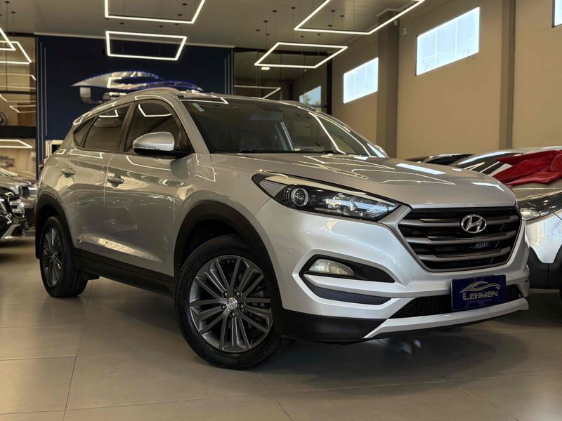 HYUNDAI TUCSON 1.6 16V T-GDI GL ECOSHIFT 2017/2018 LEHMEN VEÍCULOS VENÂNCIO AIRES / Carros no Vale