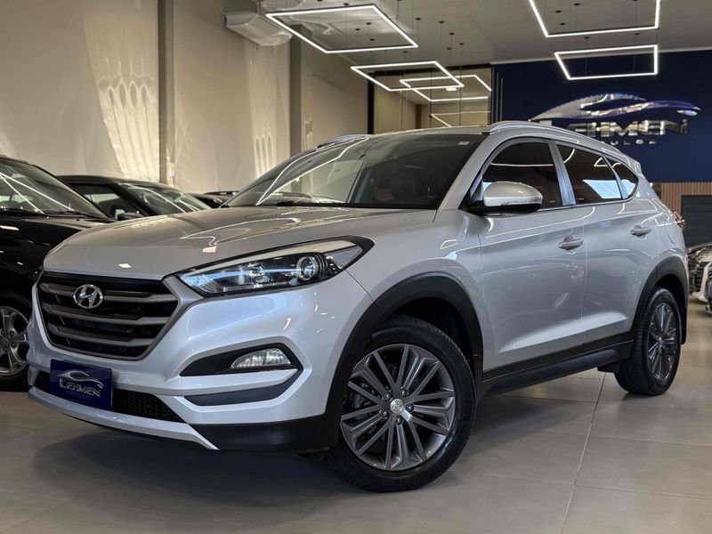 HYUNDAI TUCSON 1.6 16V T-GDI GL ECOSHIFT 2017/2018 LEHMEN VEÍCULOS VENÂNCIO AIRES / Carros no Vale