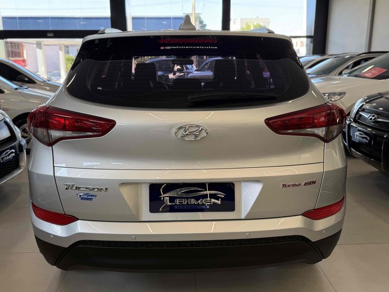 HYUNDAI TUCSON 1.6 16V T-GDI GL ECOSHIFT 2017/2018 LEHMEN VEÍCULOS VENÂNCIO AIRES / Carros no Vale