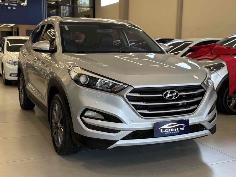 HYUNDAI TUCSON 1.6 16V T-GDI GL ECOSHIFT 2017/2018 LEHMEN VEÍCULOS VENÂNCIO AIRES / Carros no Vale