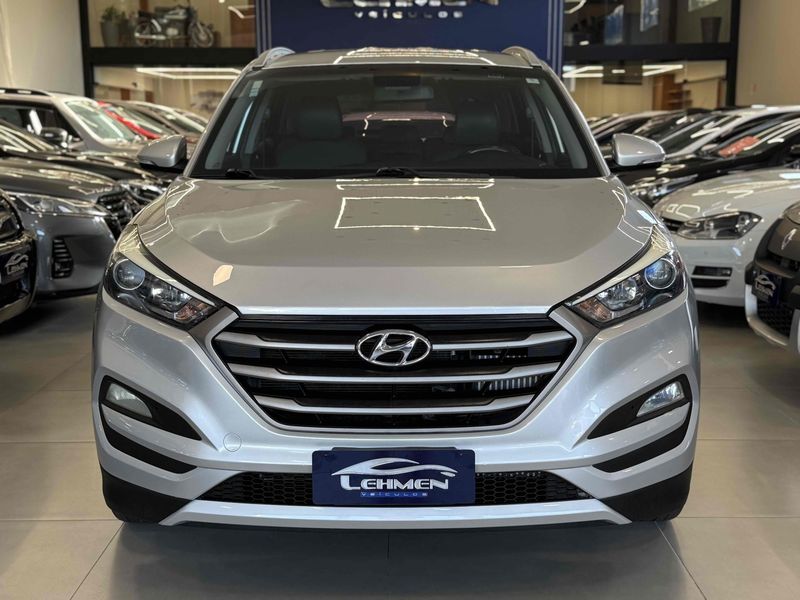 HYUNDAI TUCSON 1.6 16V T-GDI GL ECOSHIFT 2017/2018 LEHMEN VEÍCULOS VENÂNCIO AIRES / Carros no Vale