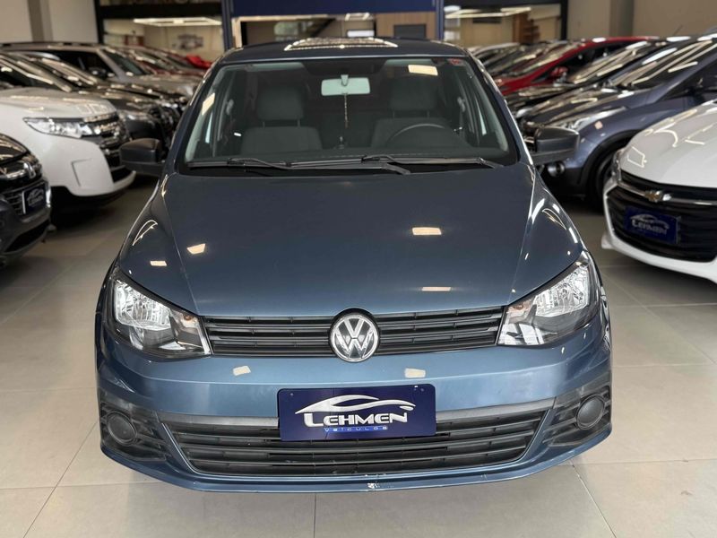 VOLKSWAGEN VOYAGE 1.6 MSI TOTALFLEX TRENDLINE 2016/2017 LEHMEN VEÍCULOS VENÂNCIO AIRES / Carros no Vale