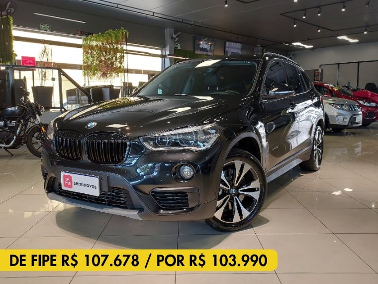 BMW X1 2.0 16V TURBO ACTIVEFLEX SDRIVE20I 4P AUTOMÁTICO 2016/2016 BETIOLO NOVOS E SEMINOVOS LAJEADO / Carros no Vale