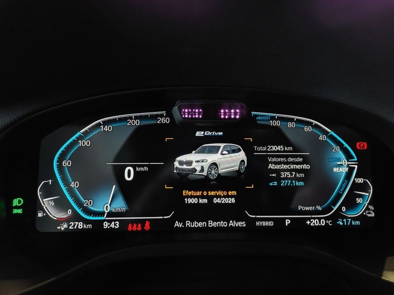 BMW X3 2.0 16V HÍBRIDO M SPORT XDRIVE30E STEPTRONIC 2024/2024 BETIOLO NOVOS E SEMINOVOS LAJEADO / Carros no Vale