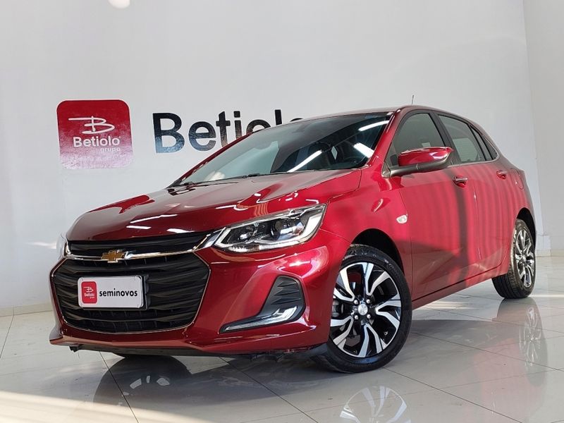 Chevrolet ONIX 1.0 TURBO FLEX PREMIER AUTOMÁTICO 2022/2023 BETIOLO NOVOS E SEMINOVOS LAJEADO / Carros no Vale