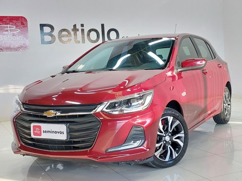 Chevrolet ONIX 1.0 TURBO FLEX PREMIER AUTOMÁTICO 2022/2023 BETIOLO NOVOS E SEMINOVOS LAJEADO / Carros no Vale