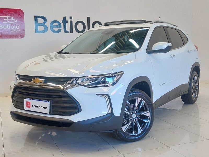 Chevrolet TRACKER 1.2 TURBO FLEX PREMIER AUTOMÁTICO 2024/2025 BETIOLO NOVOS E SEMINOVOS LAJEADO / Carros no Vale