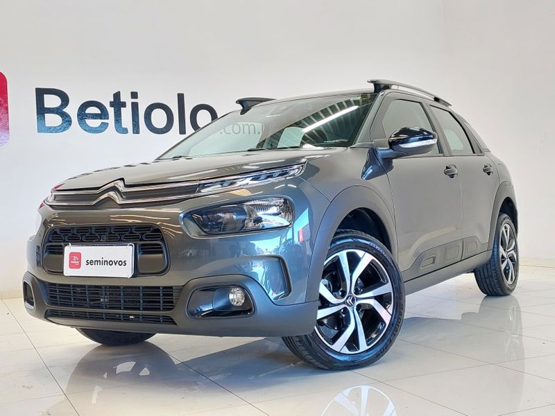 Citroen C4 CACTUS 1.6 THP FLEX SHINE EAT6 2019/2020 BETIOLO NOVOS E SEMINOVOS LAJEADO / Carros no Vale