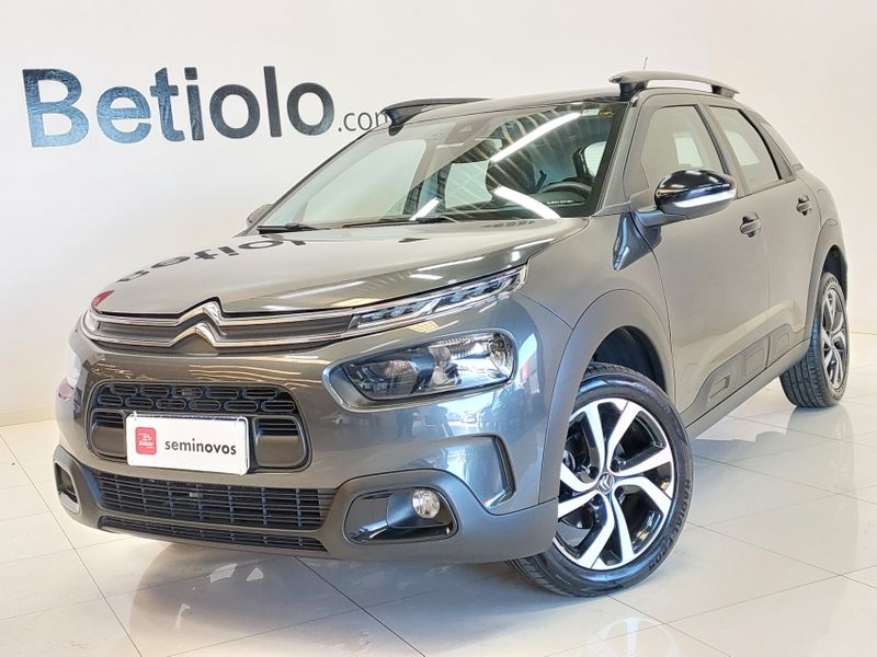Citroen C4 CACTUS 1.6 THP FLEX SHINE EAT6 2019/2020 BETIOLO NOVOS E SEMINOVOS LAJEADO / Carros no Vale