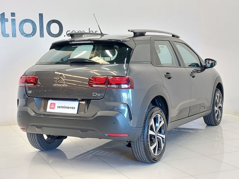 Citroen C4 CACTUS 1.6 THP FLEX SHINE EAT6 2019/2020 BETIOLO NOVOS E SEMINOVOS LAJEADO / Carros no Vale