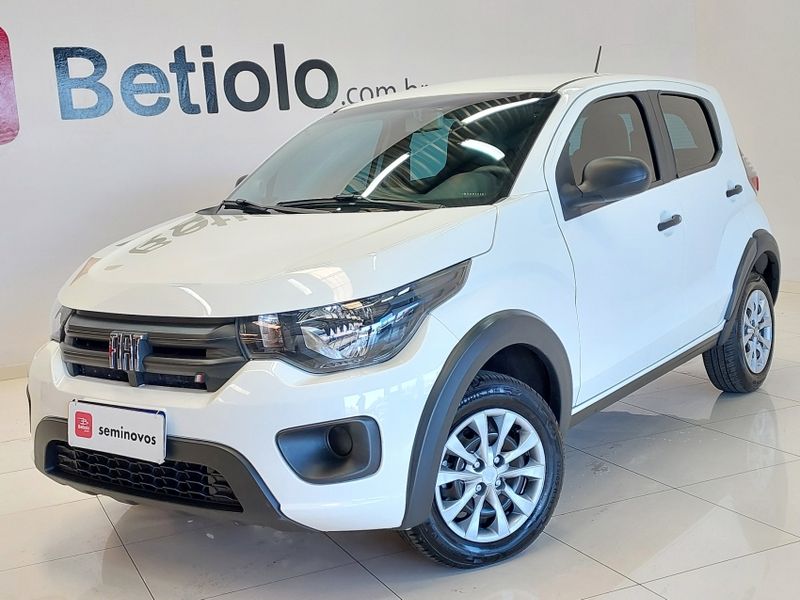 Fiat MOBI 1.0 EVO FLEX LIKE MANUAL 2023/2024 BETIOLO NOVOS E SEMINOVOS LAJEADO / Carros no Vale