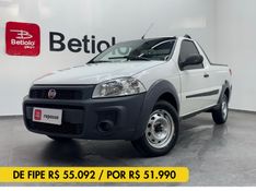 Fiat STRADA 1.4 MPI HARD WORKING CS 8V FLEX 2P MANUAL 2018/2019 BETIOLO NOVOS E SEMINOVOS LAJEADO / Carros no Vale