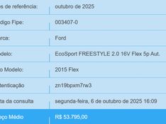 Ford ECOSPORT 2.0 FREESTYLE 16V FLEX 4P POWERSHIFT 2015/2015 BETIOLO NOVOS E SEMINOVOS LAJEADO / Carros no Vale