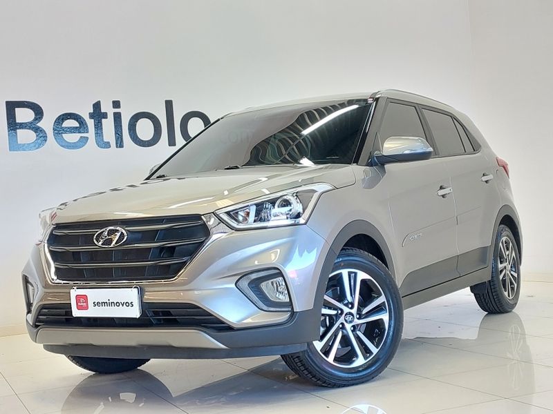 Hyundai CRETA 2.0 16V FLEX PRESTIGE AUTOMÁTICO 2021/2021 BETIOLO NOVOS E SEMINOVOS LAJEADO / Carros no Vale