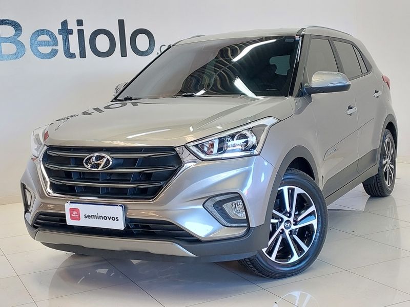 Hyundai CRETA 2.0 16V FLEX PRESTIGE AUTOMÁTICO 2021/2021 BETIOLO NOVOS E SEMINOVOS LAJEADO / Carros no Vale
