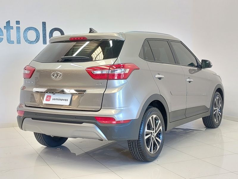Hyundai CRETA 2.0 16V FLEX PRESTIGE AUTOMÁTICO 2021/2021 BETIOLO NOVOS E SEMINOVOS LAJEADO / Carros no Vale