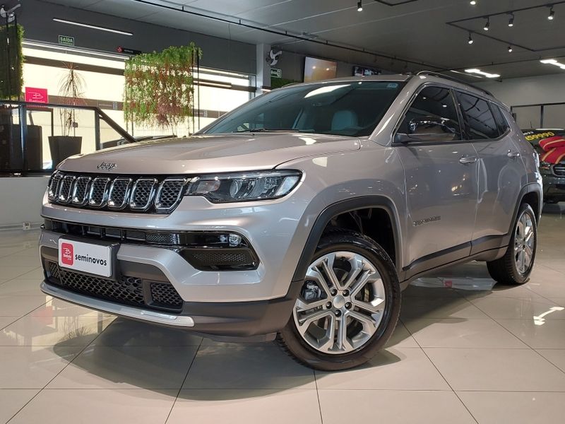 JEEP COMPASS 1.3 T270 TURBO FLEX LONGITUDE AT6 2022/2022 BETIOLO NOVOS E SEMINOVOS LAJEADO / Carros no Vale JEEP COMPASS 1.3 T270 TURBO FLEX LONGITUDE AT6 2022/2022 BETIOLO NOVOS E SEMINOVOS LAJEADO / Carros no Vale