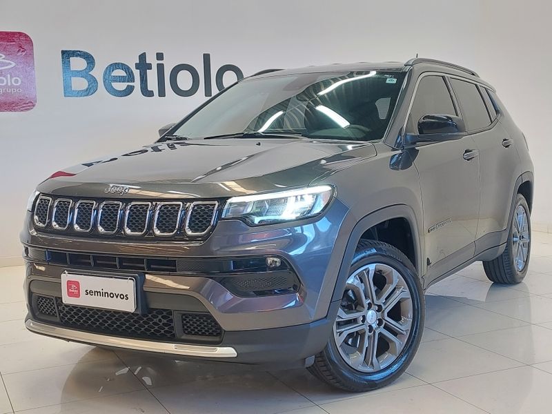 JEEP COMPASS 1.3 T270 TURBO FLEX LONGITUDE AT6 2023/2023 BETIOLO NOVOS E SEMINOVOS LAJEADO / Carros no Vale