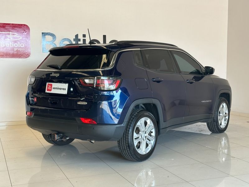JEEP COMPASS 1.3 T270 TURBO FLEX LONGITUDE AT6 2022/2022 BETIOLO NOVOS E SEMINOVOS LAJEADO / Carros no Vale