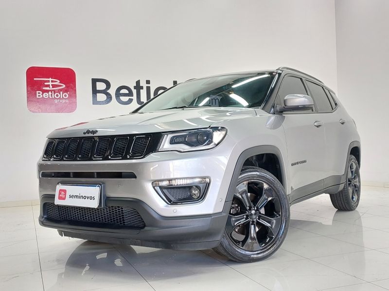 JEEP COMPASS 2.0 16V FLEX LONGITUDE AUTOMÁTICO 2020/2021 BETIOLO NOVOS E SEMINOVOS LAJEADO / Carros no Vale