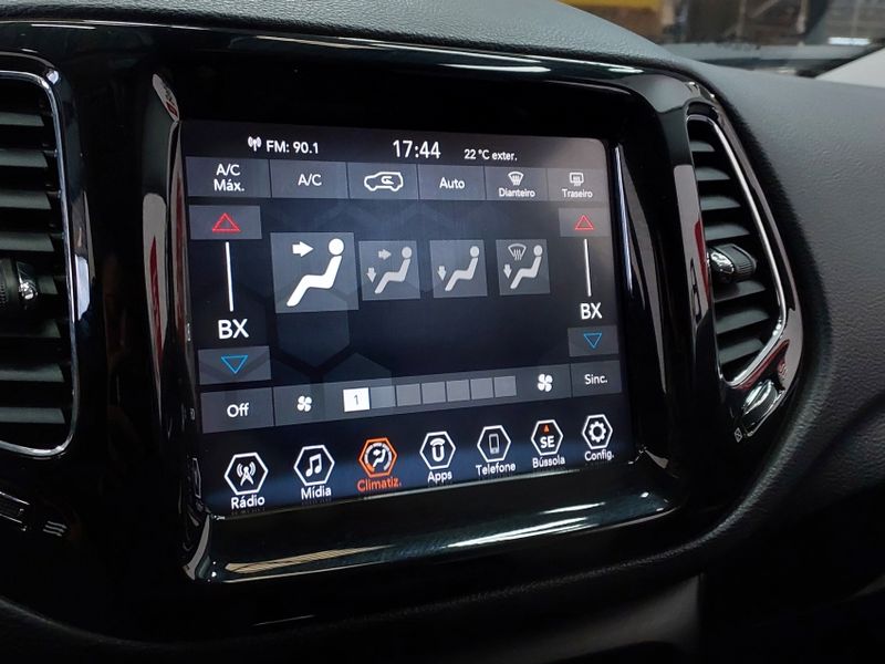 JEEP COMPASS 2.0 16V FLEX LONGITUDE AUTOMÁTICO 2020/2021 BETIOLO NOVOS E SEMINOVOS LAJEADO / Carros no Vale