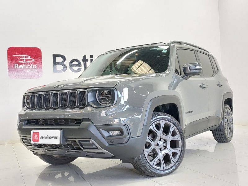 JEEP RENEGADE 1.3 T270 TURBO FLEX S 4X4 AT9 2022/2023 BETIOLO NOVOS E SEMINOVOS LAJEADO / Carros no Vale JEEP RENEGADE 1.3 T270 TURBO FLEX S 4X4 AT9 2022/2023 BETIOLO NOVOS E SEMINOVOS LAJEADO / Carros no Vale