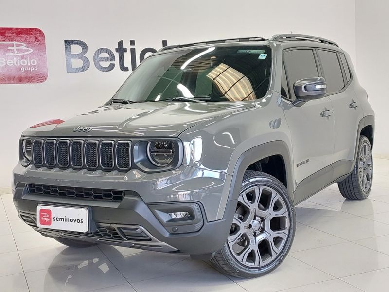 JEEP RENEGADE 1.3 T270 TURBO FLEX S 4X4 AT9 2022/2023 BETIOLO NOVOS E SEMINOVOS LAJEADO / Carros no Vale JEEP RENEGADE 1.3 T270 TURBO FLEX S 4X4 AT9 2022/2023 BETIOLO NOVOS E SEMINOVOS LAJEADO / Carros no Vale