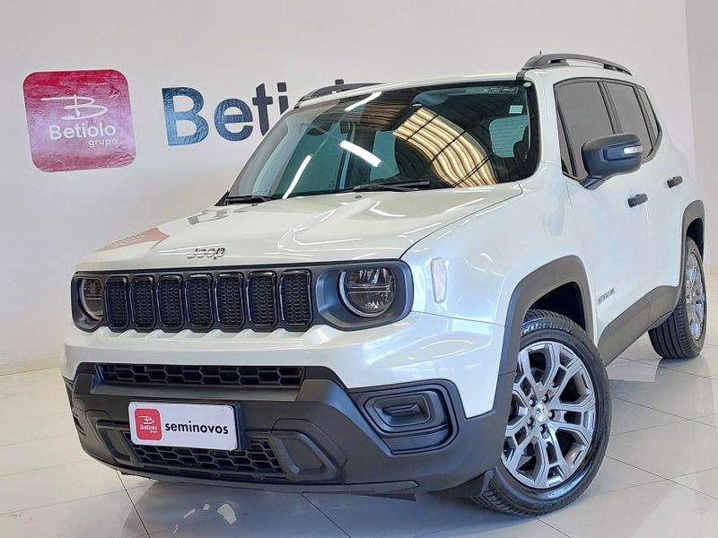 JEEP RENEGADE 1.3 T270 TURBO FLEX SPORT AT6 2022/2023 BETIOLO NOVOS E SEMINOVOS LAJEADO / Carros no Vale
