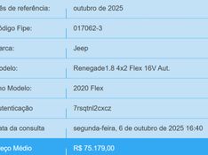 JEEP RENEGADE 1.8 16V FLEX 4P AUTOMÁTICO 2019/2020 BETIOLO NOVOS E SEMINOVOS LAJEADO / Carros no Vale