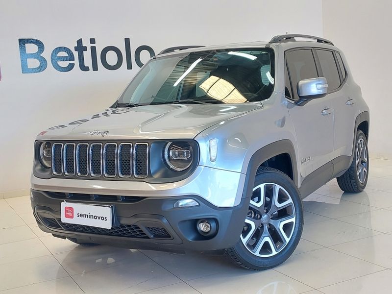 JEEP RENEGADE 1.8 16V FLEX LONGITUDE 4P AUTOMÁTICO 2021/2021 BETIOLO NOVOS E SEMINOVOS LAJEADO / Carros no Vale