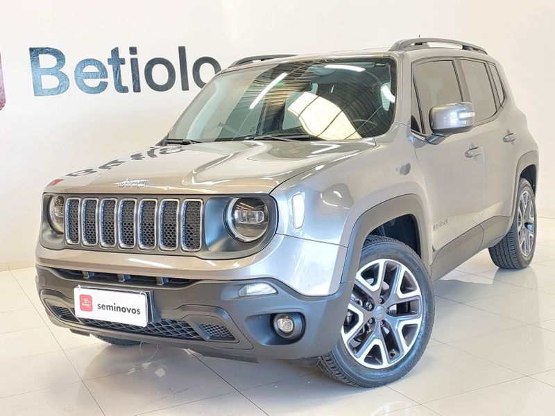 JEEP RENEGADE 1.8 16V FLEX LONGITUDE 4P AUTOMÁTICO 2021/2021 BETIOLO NOVOS E SEMINOVOS LAJEADO / Carros no Vale