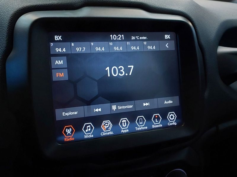 JEEP RENEGADE 1.8 16V FLEX LONGITUDE 4P AUTOMÁTICO 2021/2021 BETIOLO NOVOS E SEMINOVOS LAJEADO / Carros no Vale