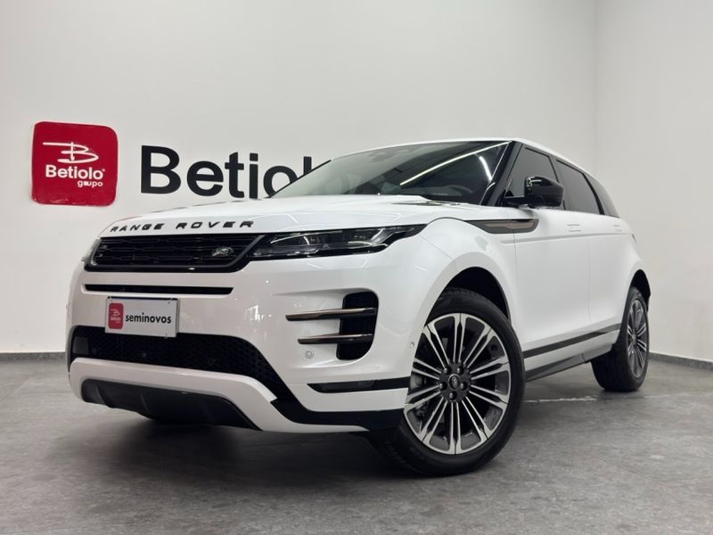 Land Rover RANGE ROVER EVOQUE 2.0 P250 FLEX R-DYNAMIC HSE AWD AUTOMÁTICO 2024/2025 BETIOLO NOVOS E SEMINOVOS LAJEADO / Carros no Vale