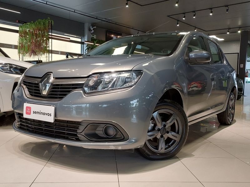 Renault LOGAN 1.6 EXPRESSION 8V FLEX 4P AUTOMATIZADO 2015/2016 BETIOLO NOVOS E SEMINOVOS LAJEADO / Carros no Vale