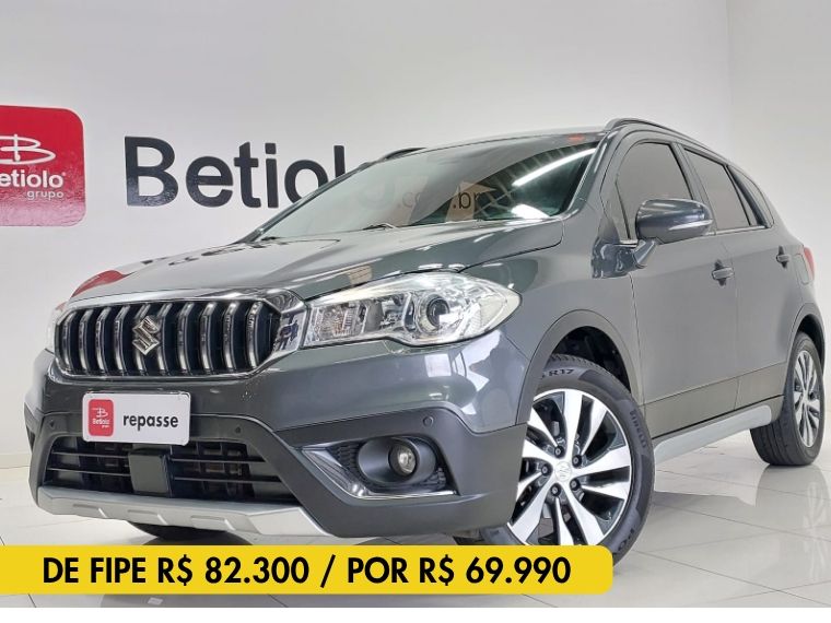 Suzuki S-CROSS 1.4 16V VVT TURBO GASOLINA 4STYLE ALLGRIP AUTOMÁTICO 2017/2018 BETIOLO NOVOS E SEMINOVOS LAJEADO / Carros no Vale