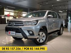 Toyota HILUX 2.8 SR 4X4 CD 16V DIESEL 4P AUTOMÁTICO 2016/2016 BETIOLO NOVOS E SEMINOVOS LAJEADO / Carros no Vale