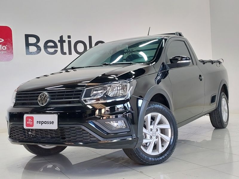 Volkswagen SAVEIRO 1.6 MSI TRENDLINE CS 8V FLEX 2P MANUAL 2021/2022 BETIOLO NOVOS E SEMINOVOS LAJEADO / Carros no Vale Volkswagen SAVEIRO 1.6 MSI TRENDLINE CS 8V FLEX 2P MANUAL 2021/2022 BETIOLO NOVOS E SEMINOVOS LAJEADO / Carros no Vale