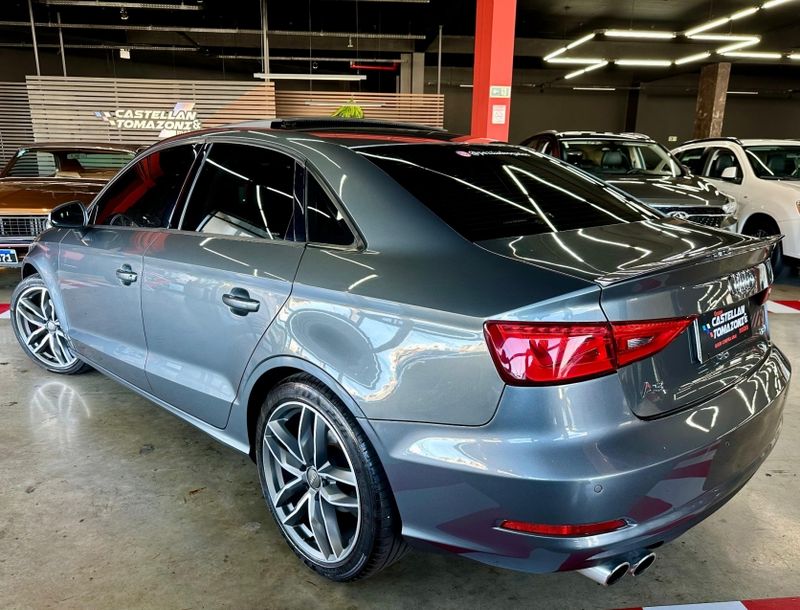 Audi A3 1.8 TFSI SEDAN 16V 180CV GASOLINA 4P AUTOMÁTICO 2014/2014 CASTELLAN E TOMAZONI MOTORS CAXIAS DO SUL / Carros no Vale