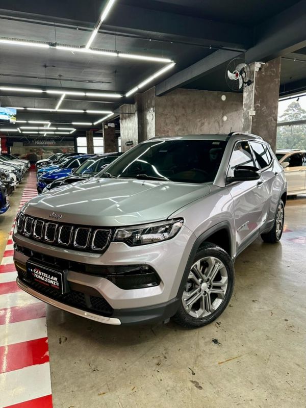 JEEP COMPASS 1.3 T270 TURBO FLEX LONGITUDE AT6 2022/2023 CASTELLAN E TOMAZONI MOTORS CAXIAS DO SUL / Carros no Vale
