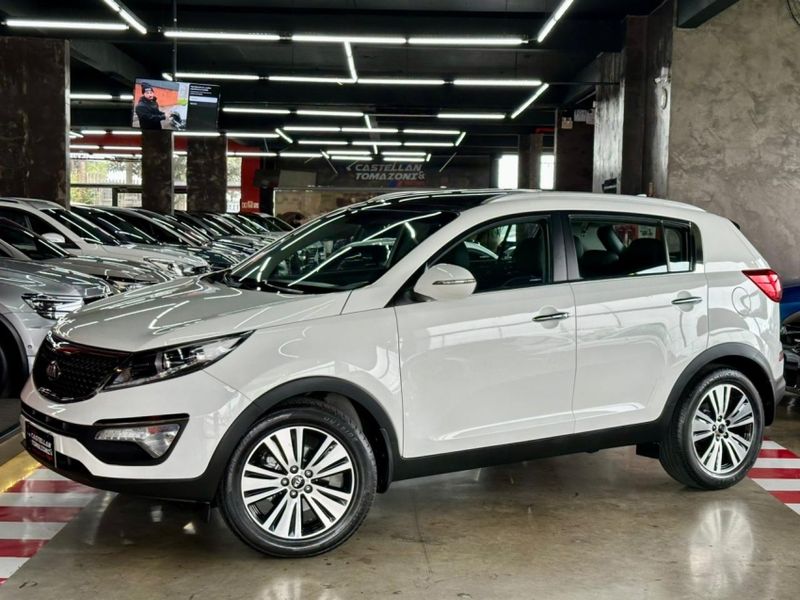 KIA SPORTAGE 2.0 EX 4X2 16V FLEX 4P AUTOMÁTICO 2014/2015 CASTELLAN E TOMAZONI MOTORS CAXIAS DO SUL / Carros no Vale