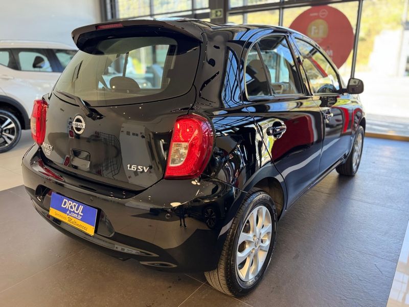 Nissan MARCH 1.6 SV 16V FLEXSTART 4P MANUAL 2019/2020 DRSUL SEMINOVOS CAXIAS DO SUL – LAJEADO – SANTA CRUZ DO SUL / Carros no Vale