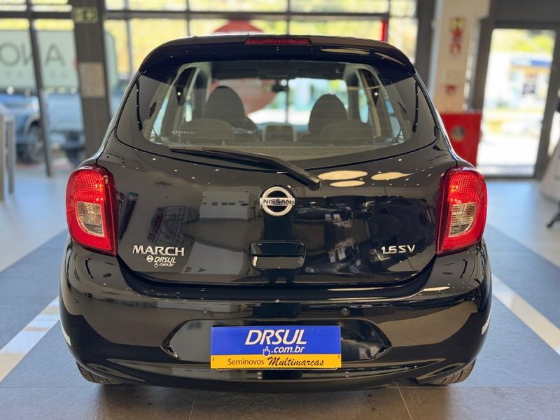 Nissan MARCH 1.6 SV 16V FLEXSTART 4P MANUAL 2019/2020 DRSUL SEMINOVOS CAXIAS DO SUL – LAJEADO – SANTA CRUZ DO SUL / Carros no Vale