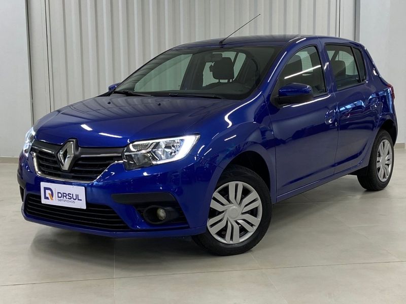 Renault SANDERO 1.0 12V SCE FLEX ZEN MANUAL 2020/2021 DRSUL SEMINOVOS CAXIAS DO SUL – LAJEADO – SANTA CRUZ DO SUL / Carros no Vale