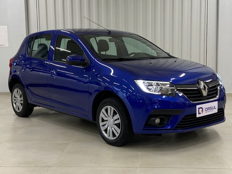 Renault SANDERO 1.0 12V SCE FLEX ZEN MANUAL 2020/2021 DRSUL SEMINOVOS CAXIAS DO SUL – LAJEADO – SANTA CRUZ DO SUL / Carros no Vale