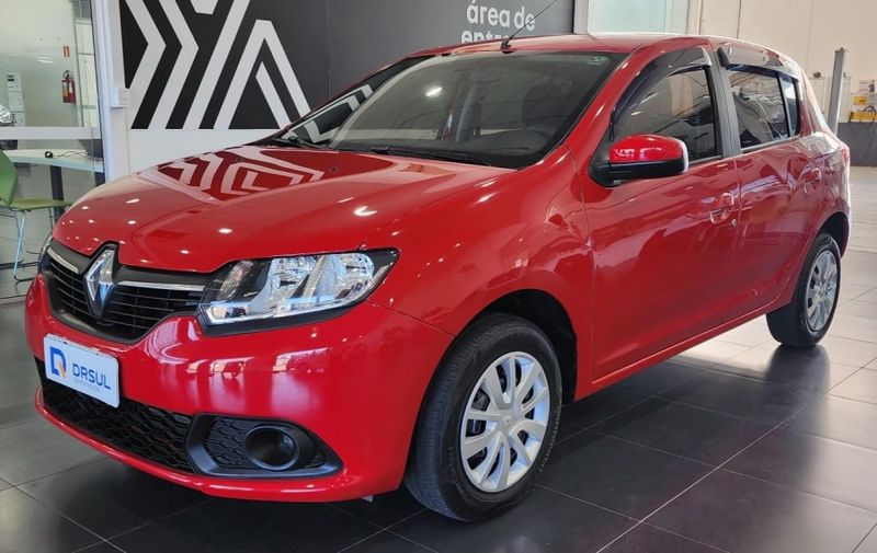 Renault SANDERO 1.6 EXPRESSION 8V FLEX 4P MANUAL 2015/2015 DRSUL SEMINOVOS CAXIAS DO SUL – LAJEADO – SANTA CRUZ DO SUL / Carros no Vale