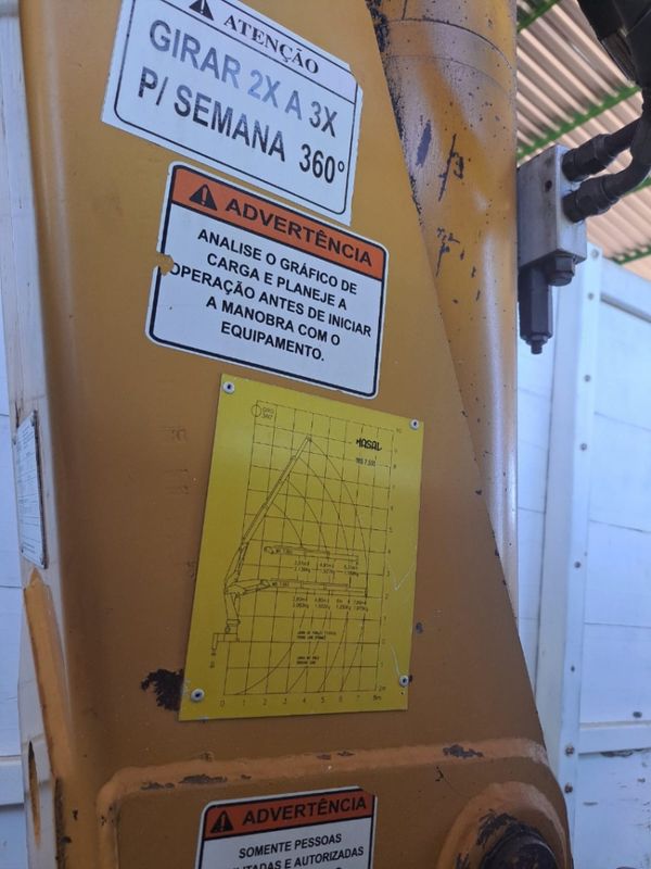 Mercedes-Benz L-2318 6×4 3-Eixos Munck 1993/1993 CAMINHÕES & CAMIONETAS PASSO FUNDO / Carros no Vale