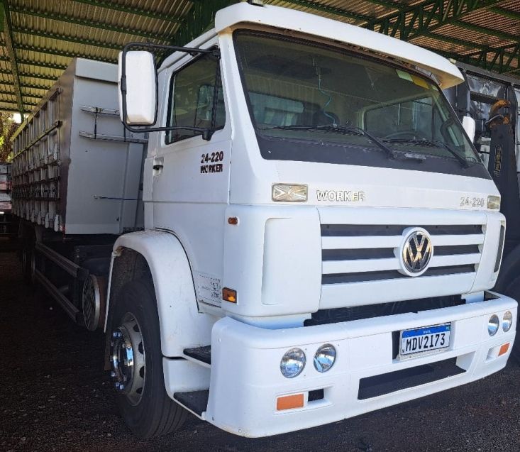 Volkswagen 24220 VW 24-220 Worker T 3-Eixos 2007/2007 CAMINHÕES & CAMIONETAS PASSO FUNDO / Carros no Vale Volkswagen 24220 VW 24-220 Worker T 3-Eixos 2007/2007 CAMINHÕES & CAMIONETAS PASSO FUNDO / Carros no Vale