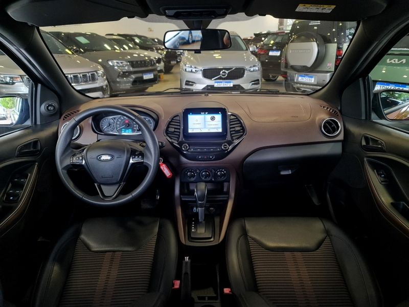 Ford KA 1.5 TI-VCT FLEX FREESTYLE AUTOMÁTICO 2018/2019 CARRO DEZ NOVO HAMBURGO / Carros no Vale
