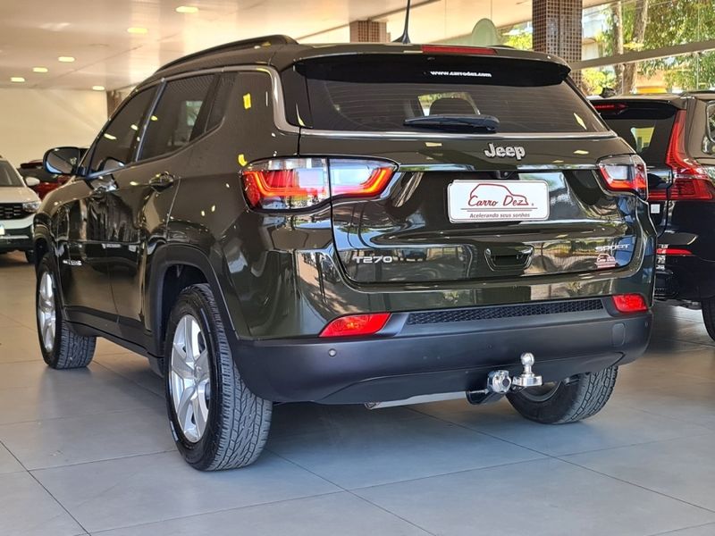 JEEP COMPASS 1.3 T270 TURBO FLEX SPORT AT6 2021/2022 CARRO DEZ NOVO HAMBURGO / Carros no Vale